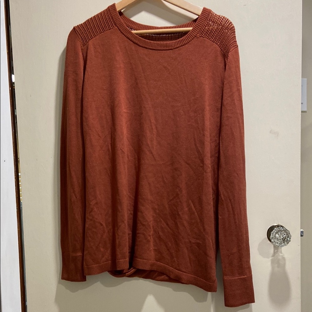 Lululemon Rust Sweater